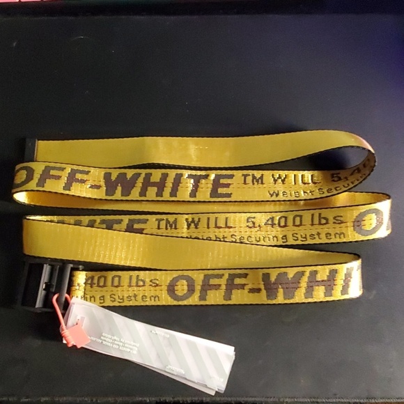 off white belt poshmark